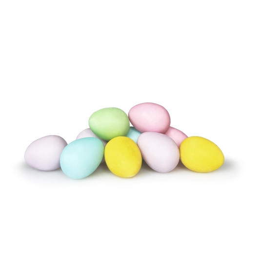 Knusprige bunte Mini-Eier
